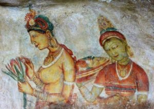 SIGIRIYA FRESCOES 1